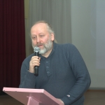 Гость конференции - поэт, бард, художник А.О.Макаренков (Москва)